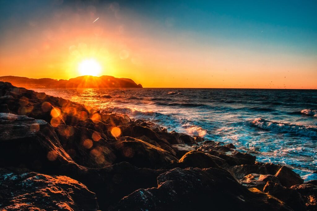 Küste Meer Sonnenuntergang Fotomotive in Küstenregionen Tipps für den Schnappschuss